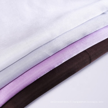 Utilisation à domicile Couleur continue 100% Polyester Microfibre Curtain Satin brillant pour le gros